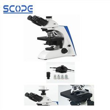 Líffræðileg smásjá til notkunar á rannsóknarstofu